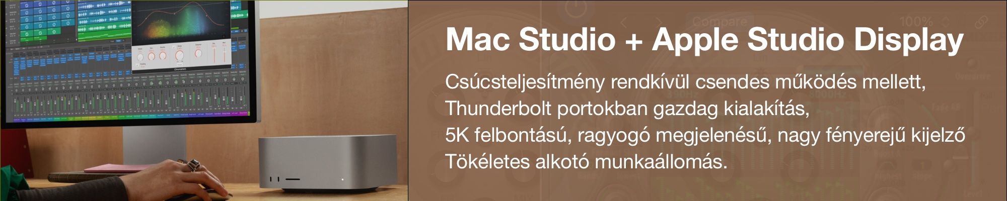 iJoe.hu Apple Bolt - Mac Studio + Apple Studi Display